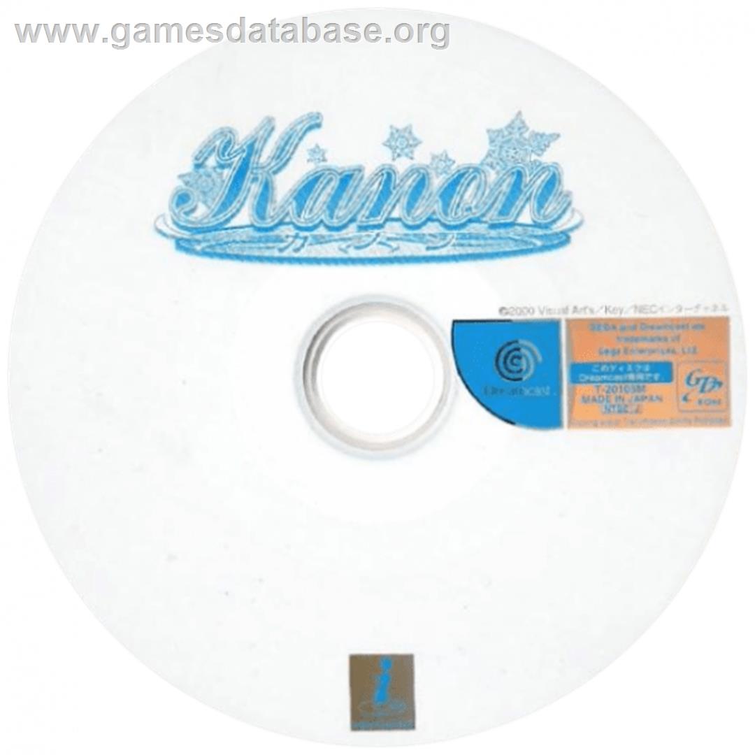 Kanon - Sega Dreamcast - Artwork - Cartridge