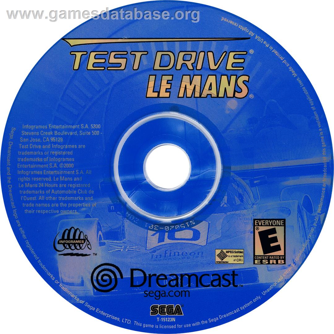 Mans 24 Hours, Le - Sega Dreamcast - Artwork - Cartridge