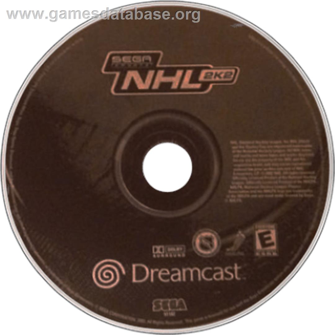 NHL 2K2 - Sega Dreamcast - Artwork - Cartridge