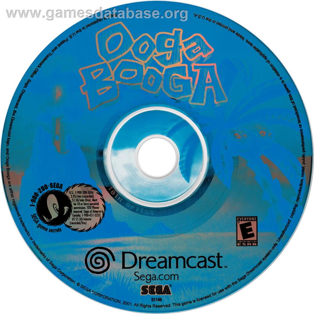Ooga Booga - Sega Dreamcast - Artwork - Cartridge
