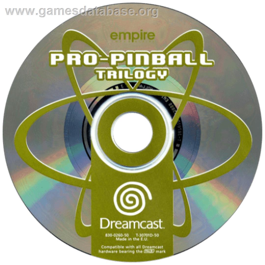 Pro Pinball: Trilogy - Sega Dreamcast - Artwork - Cartridge