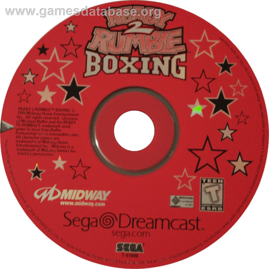 Ready 2 Rumble Boxing - Sega Dreamcast - Artwork - Cartridge