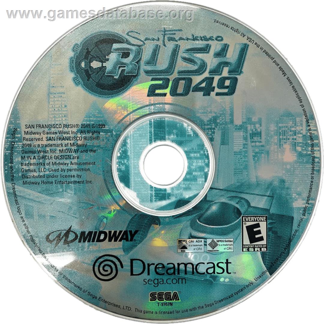San Francisco Rush 2049 - Sega Dreamcast - Artwork - Cartridge