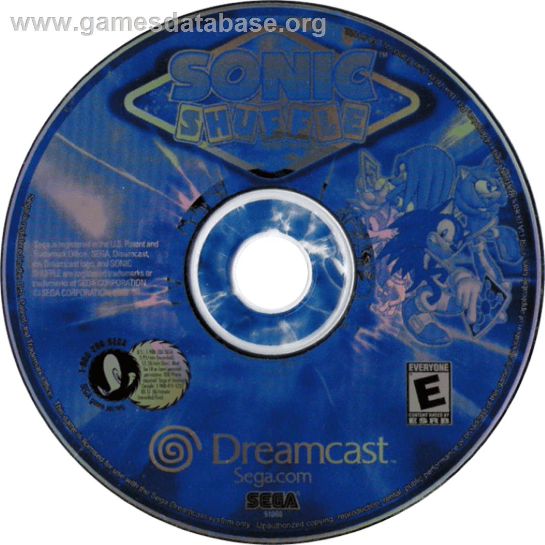 Sonic Shuffle - Sega Dreamcast - Artwork - Cartridge