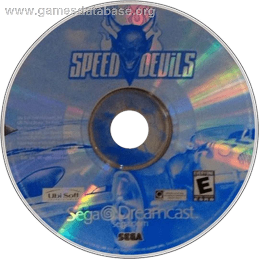 Speed Devils: Online Racing - Sega Dreamcast - Artwork - Cartridge