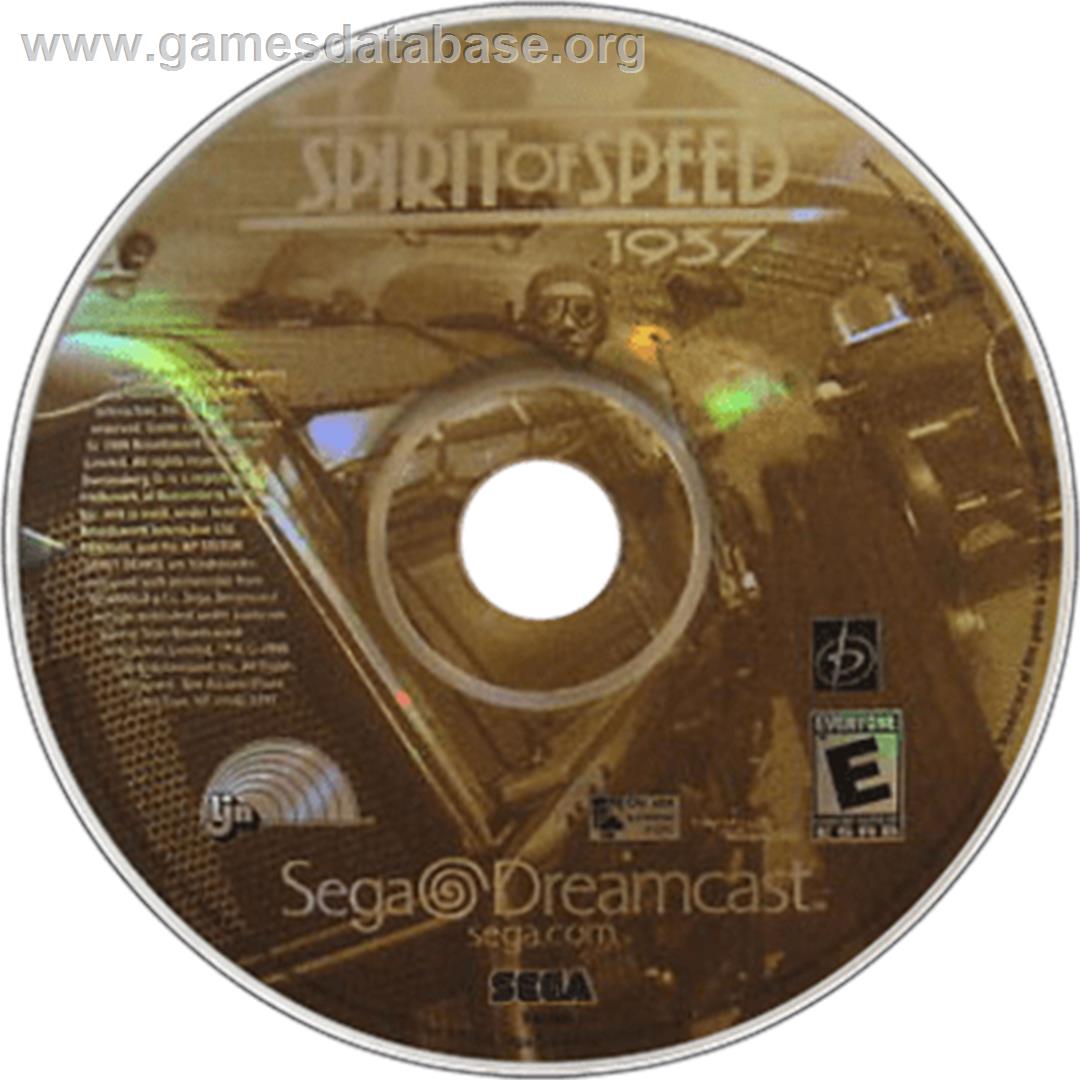 Spirit of Speed 1937 - Sega Dreamcast - Artwork - Cartridge