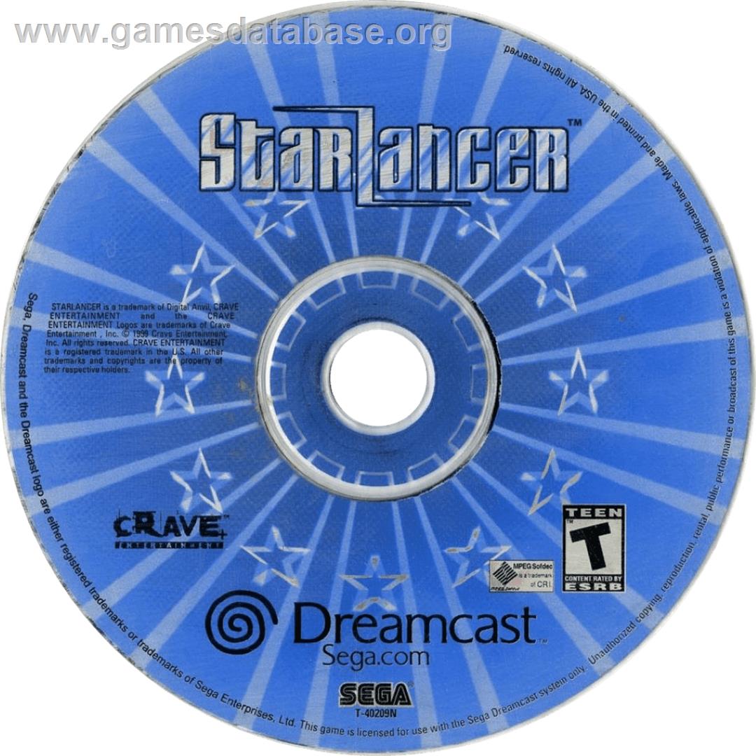 StarLancer - Sega Dreamcast - Artwork - Cartridge