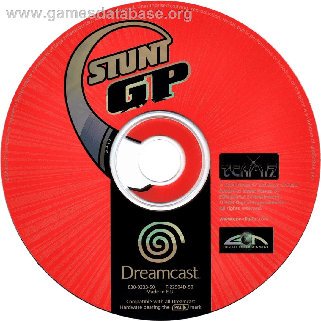 Stunt GP - Sega Dreamcast - Artwork - Cartridge