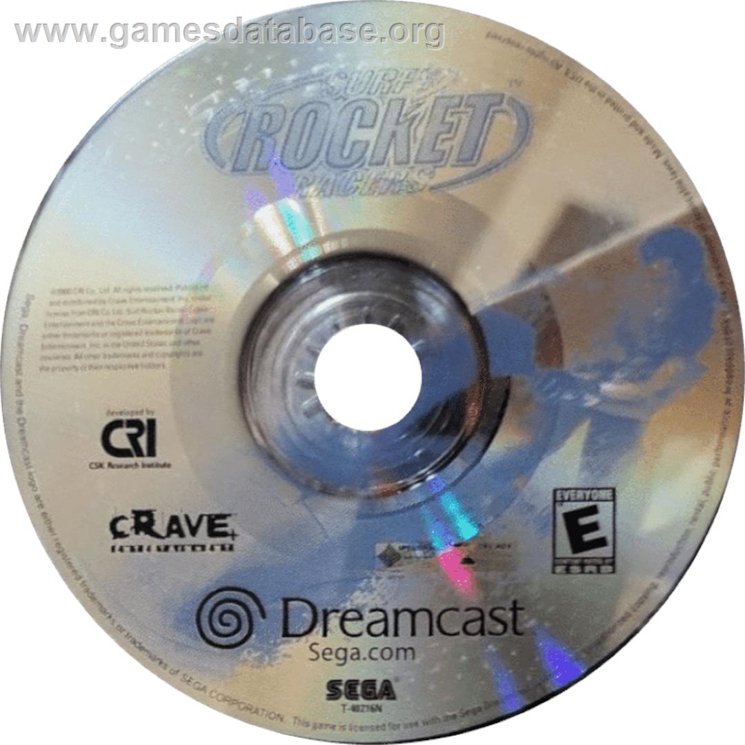 Surf Rocket Racers - Sega Dreamcast - Artwork - Cartridge