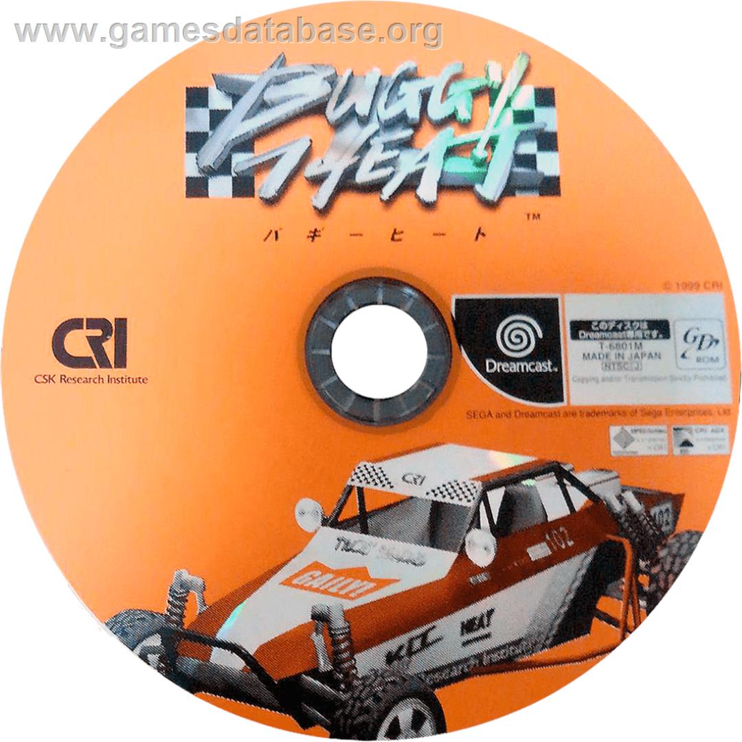 TNN Motorsports Hardcore Heat - Sega Dreamcast - Artwork - Cartridge
