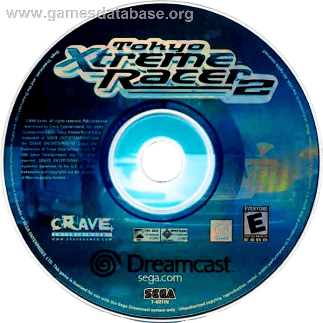 Tokyo Highway Challenge 2 - Sega Dreamcast - Artwork - Cartridge