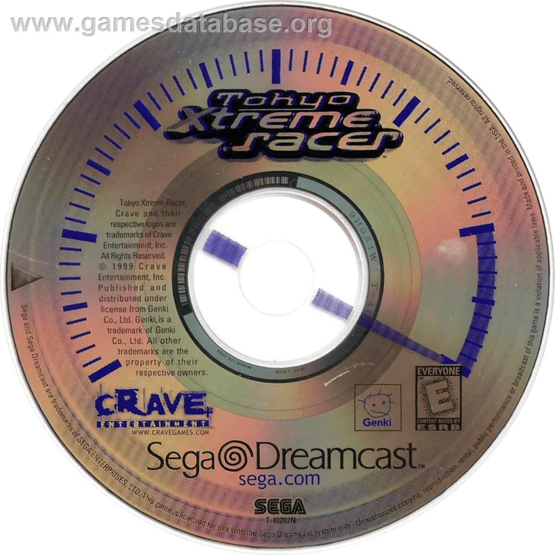 Tokyo Xtreme Racer - Sega Dreamcast - Artwork - Cartridge