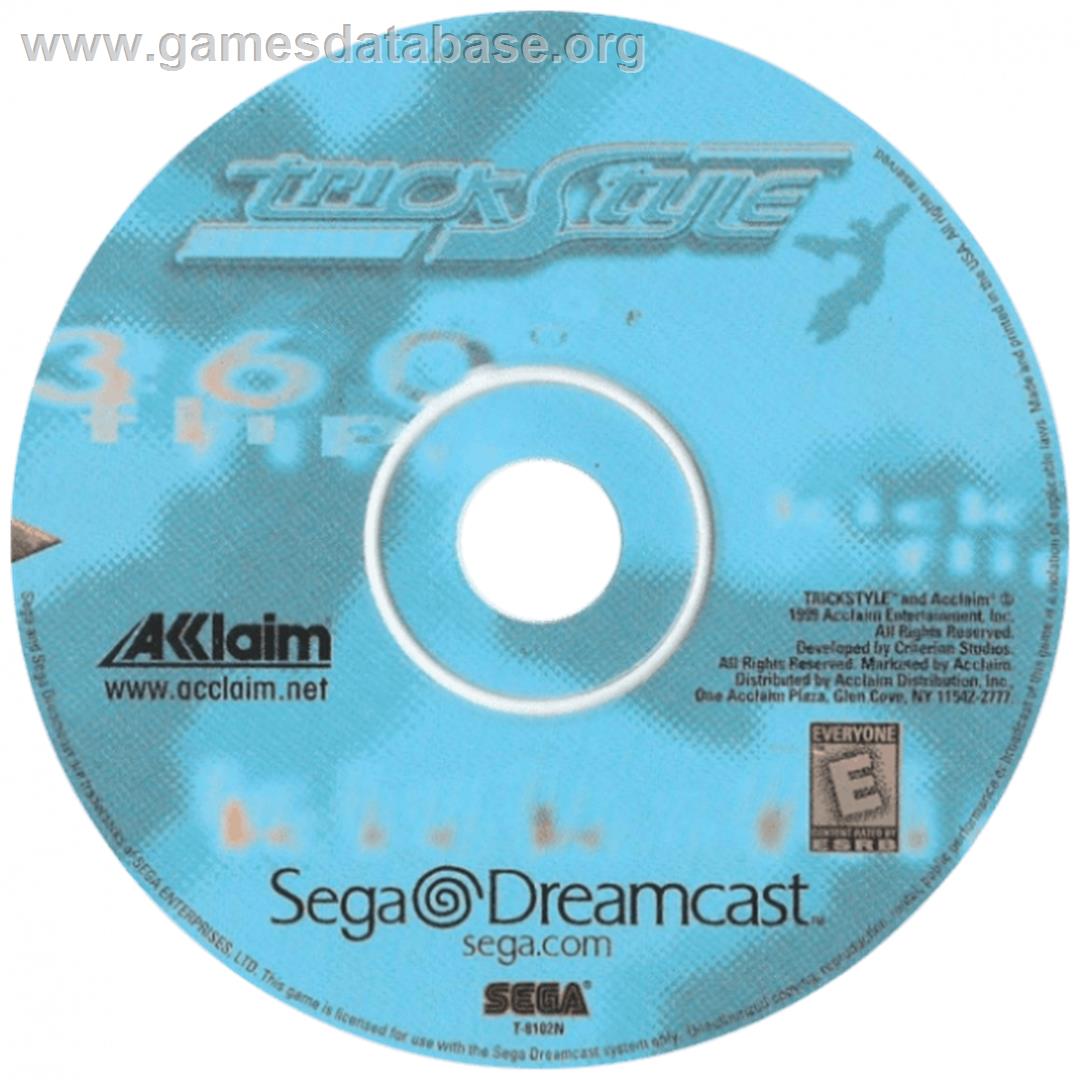 Trickstyle - Sega Dreamcast - Artwork - Cartridge