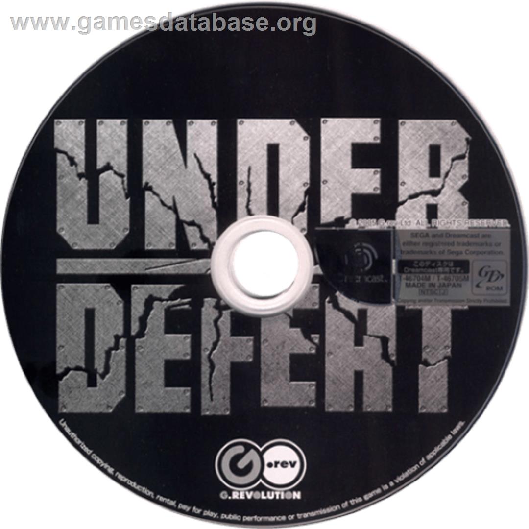 Under Defeat - Sega Dreamcast - Artwork - Cartridge