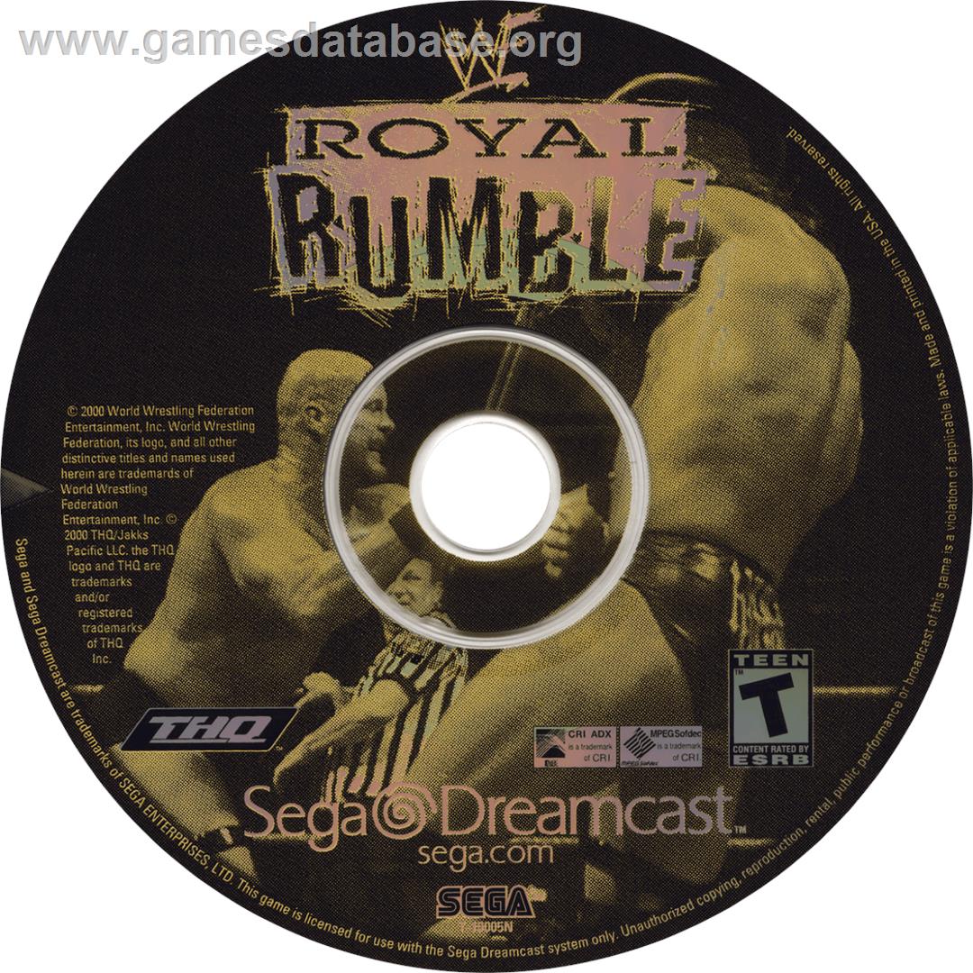 WWF Royal Rumble - Sega Dreamcast - Artwork - Cartridge
