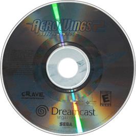 Artwork on the Disc for Aerowings 2: Air Strike on the Sega Dreamcast.