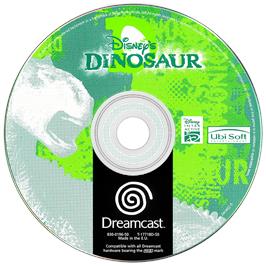 Artwork on the Disc for Dinosaur on the Sega Dreamcast.