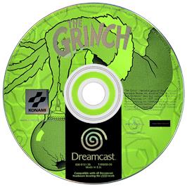 Artwork on the Disc for Grinch on the Sega Dreamcast.