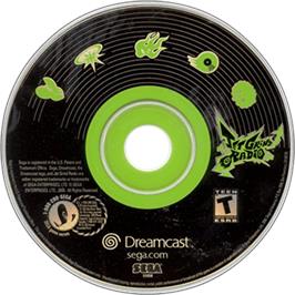 Artwork on the Disc for Jet Grind Radio on the Sega Dreamcast.