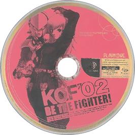Artwork on the Disc for King of Fighters 2002: Challenge to Ultimate Battle on the Sega Dreamcast.