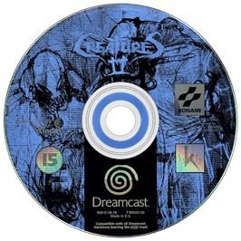 Artwork on the Disc for Nightmare Creatures 2 on the Sega Dreamcast.