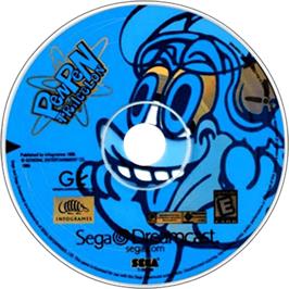 Artwork on the Disc for Pen Pen Tri-Icelon on the Sega Dreamcast.