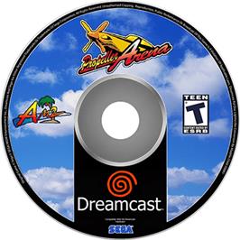 Artwork on the Disc for Propeller Arena - Aviation Battle Championship on the Sega Dreamcast.
