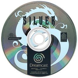 Artwork on the Disc for Silver on the Sega Dreamcast.