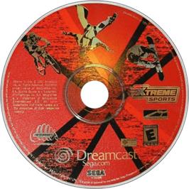 Artwork on the Disc for Xtreme Sports on the Sega Dreamcast.