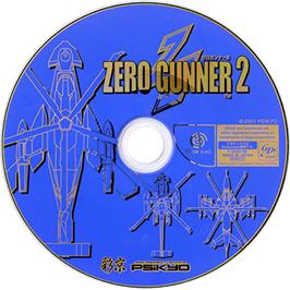 Artwork on the Disc for Zero Gunner 2 on the Sega Dreamcast.