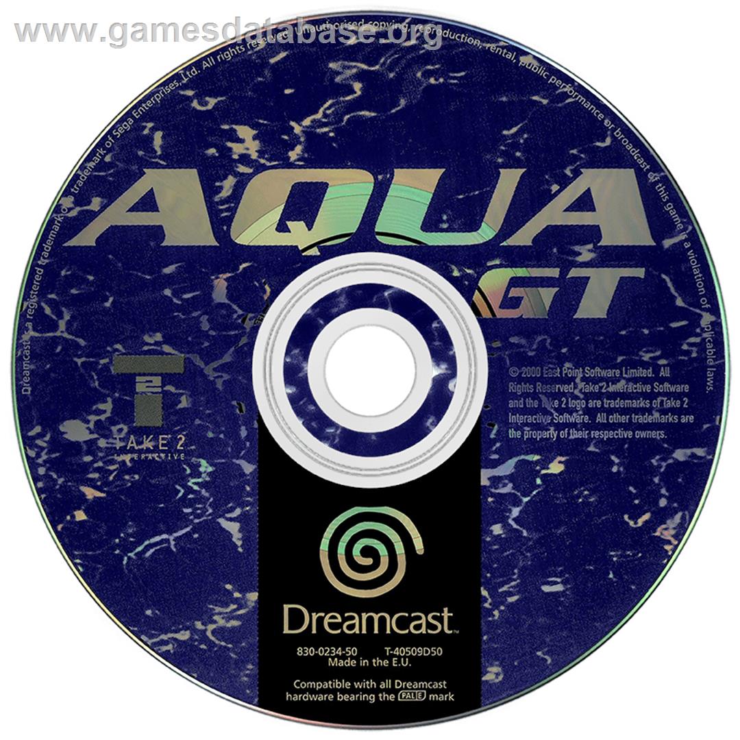 Aqua GT - Sega Dreamcast - Artwork - Disc