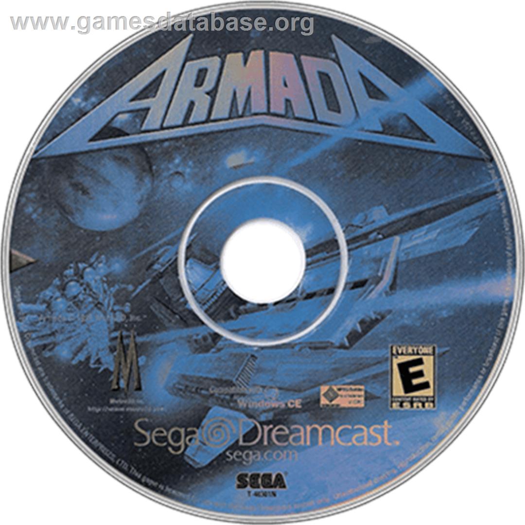 Armada - Sega Dreamcast - Artwork - Disc