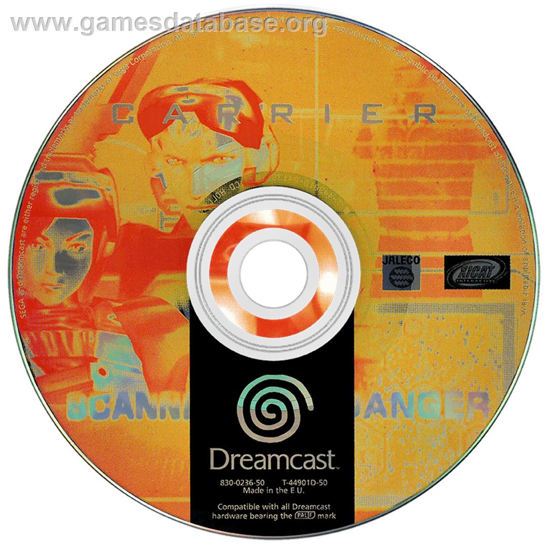 Carrier - Sega Dreamcast - Artwork - Disc