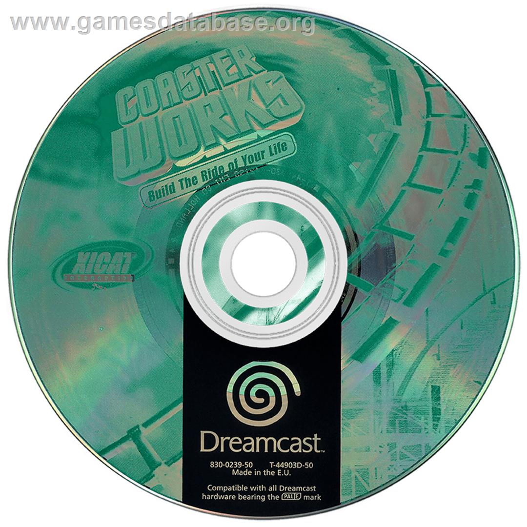 Coaster Works - Sega Dreamcast - Artwork - Disc