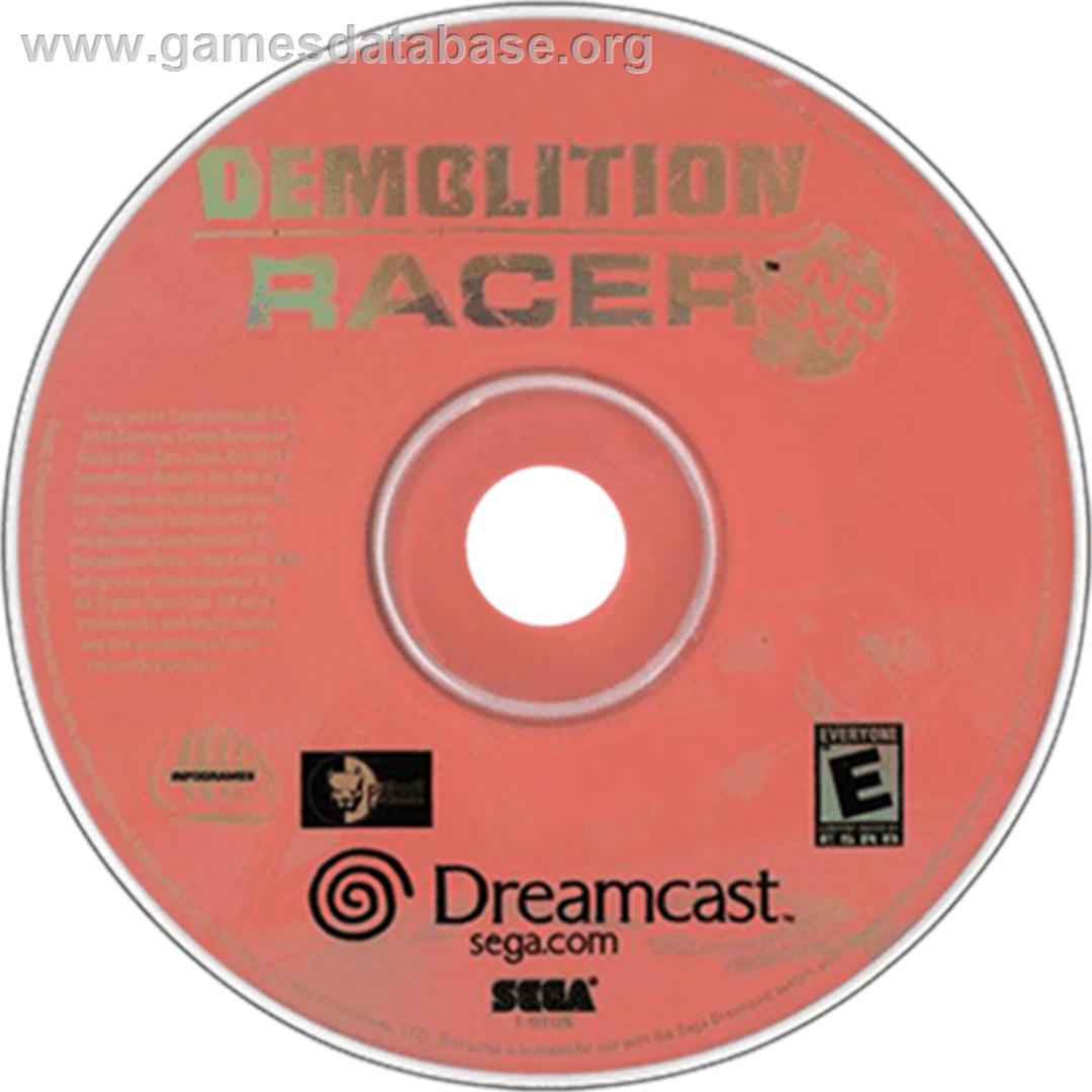 Demolition Racer: No Exit - Sega Dreamcast - Artwork - Disc