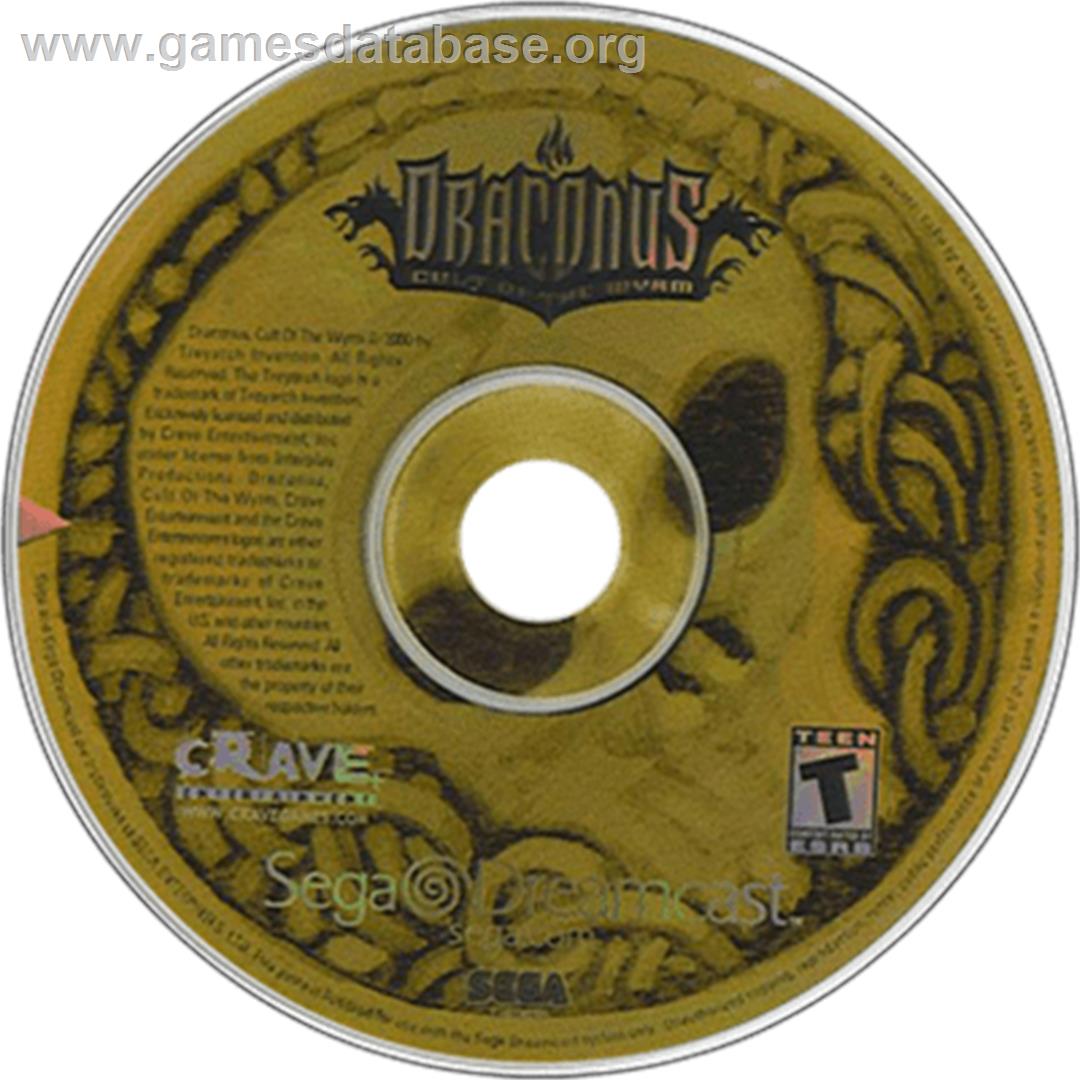 Draconus: Cult of the Wyrm - Sega Dreamcast - Artwork - Disc