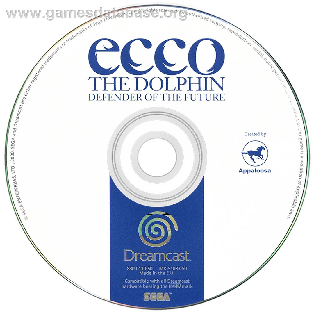Ecco the Dolphin: Defender of the Future - Sega Dreamcast - Artwork - Disc
