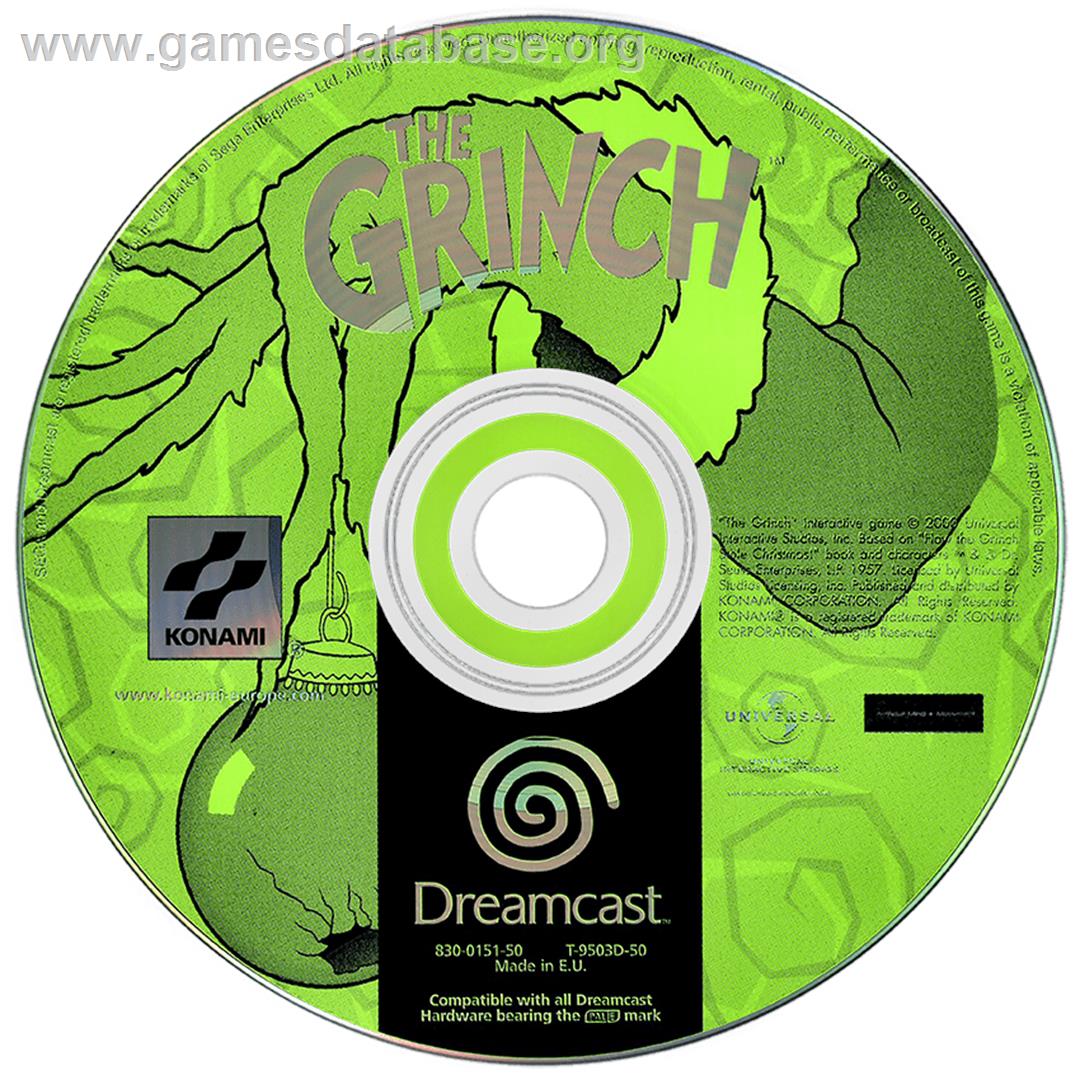 Grinch - Sega Dreamcast - Artwork - Disc
