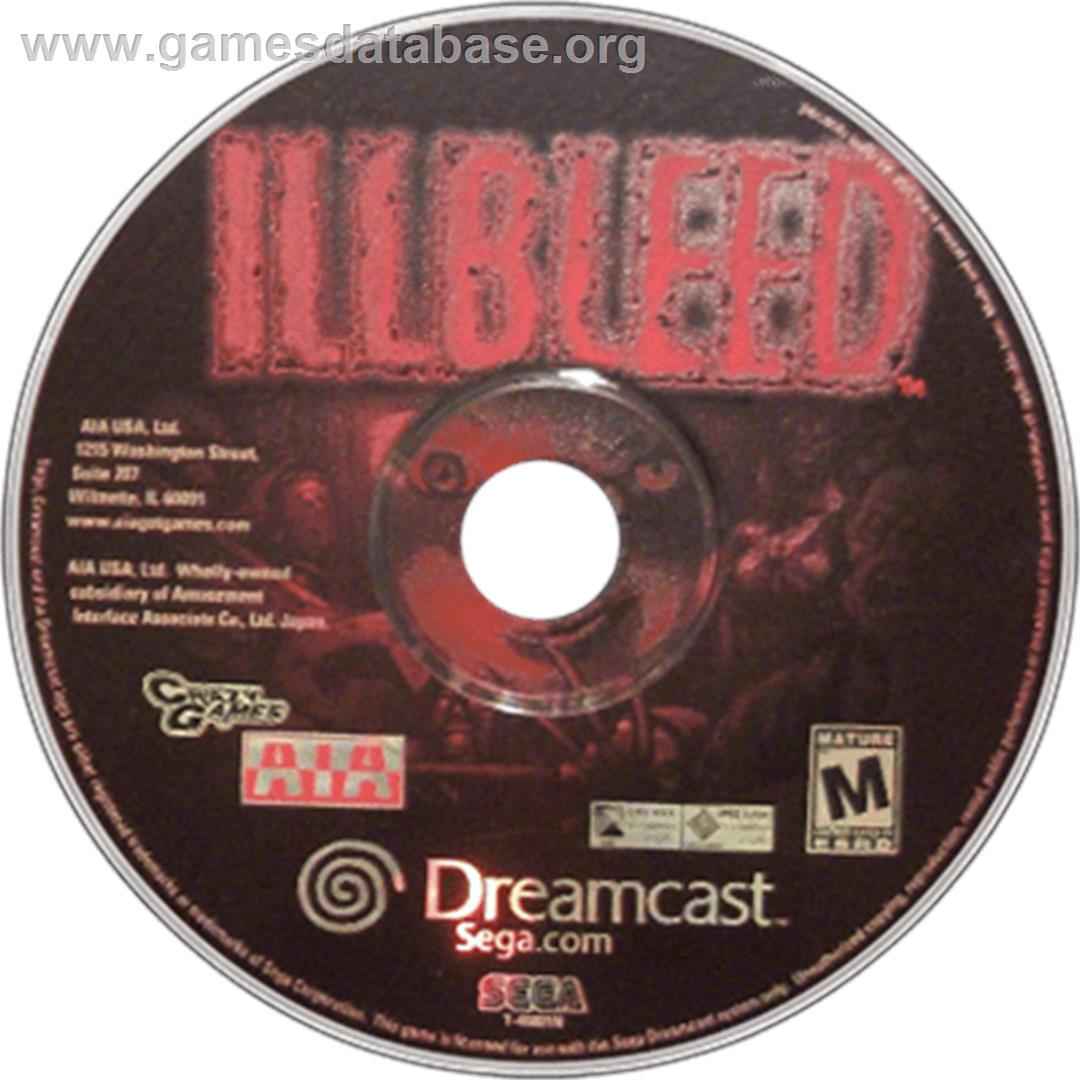 Illbleed - Sega Dreamcast - Artwork - Disc