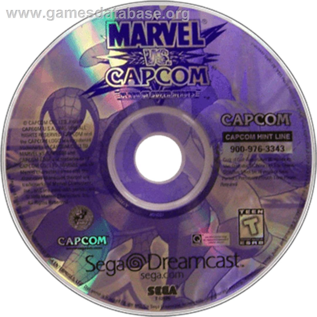 Marvel Vs. Capcom: Clash of Super Heroes - Sega Dreamcast - Artwork - Disc