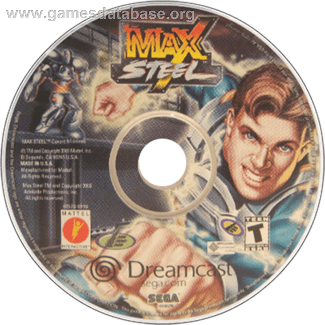 Max Steel: Covert Missions - Sega Dreamcast - Artwork - Disc