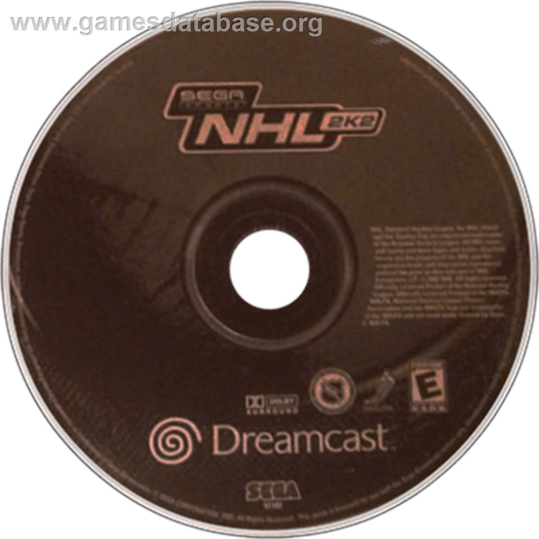NHL 2K2 - Sega Dreamcast - Artwork - Disc