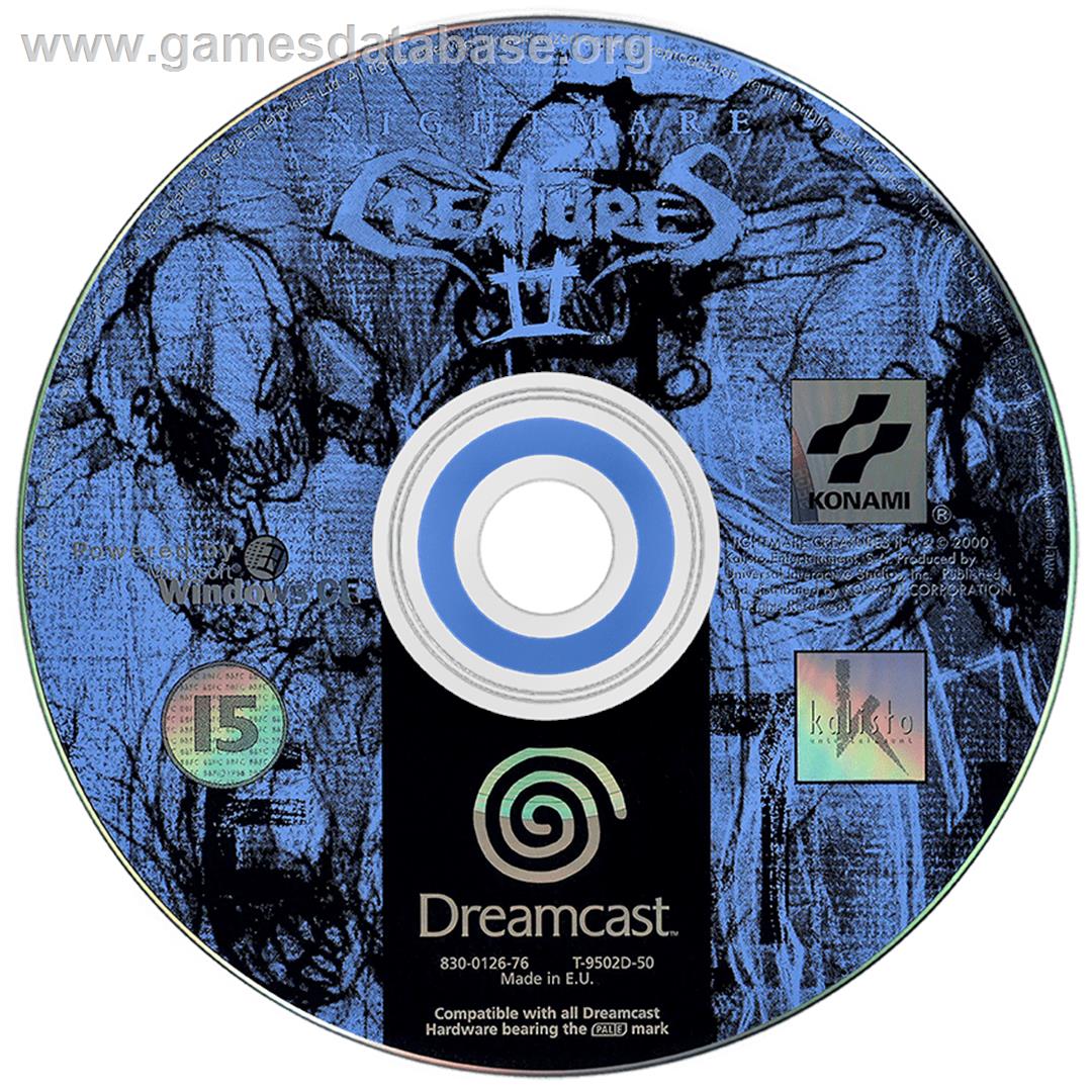 Nightmare Creatures 2 - Sega Dreamcast - Artwork - Disc