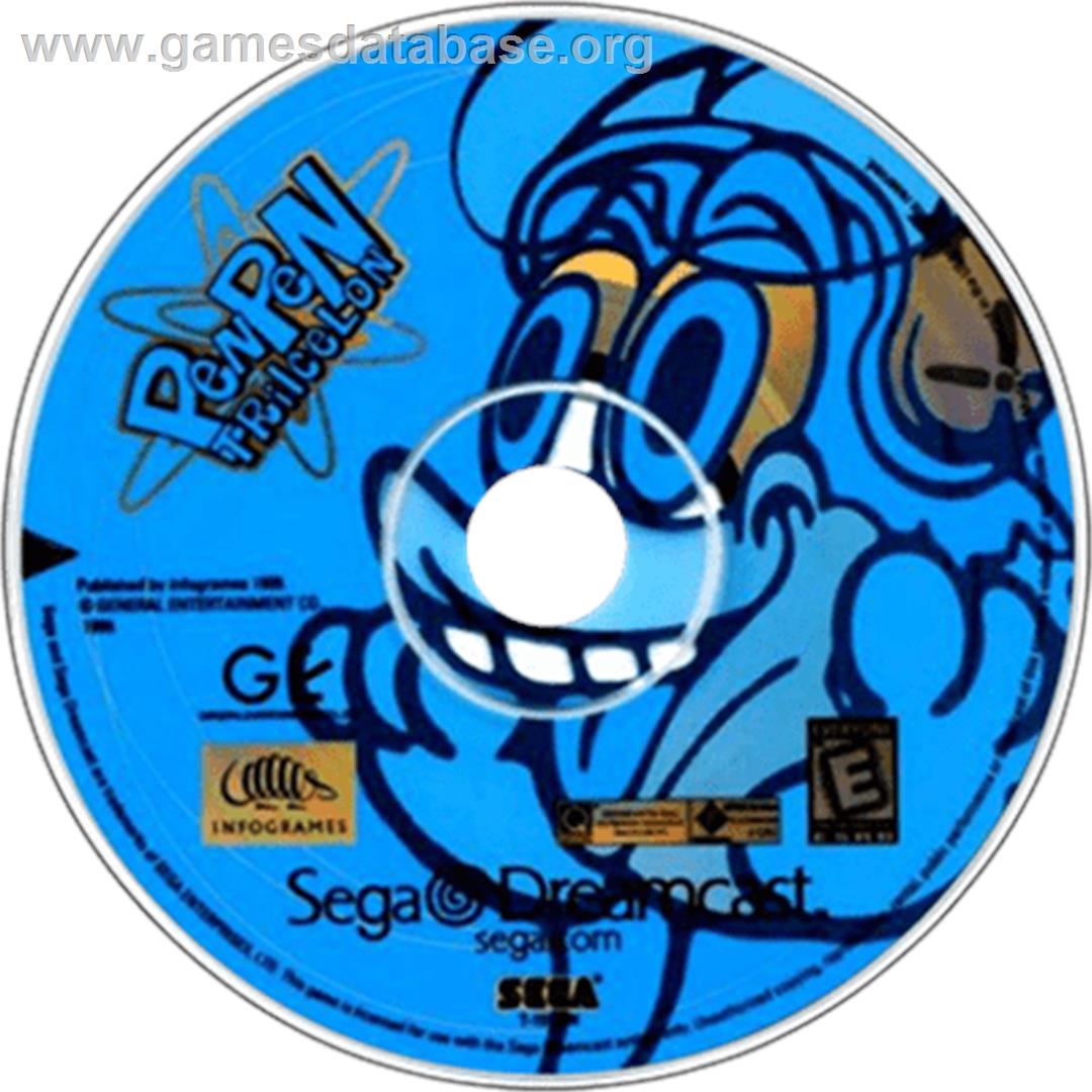 Pen Pen Tri-Icelon - Sega Dreamcast - Artwork - Disc