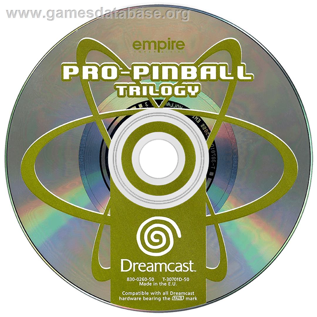 Pro Pinball: Trilogy - Sega Dreamcast - Artwork - Disc