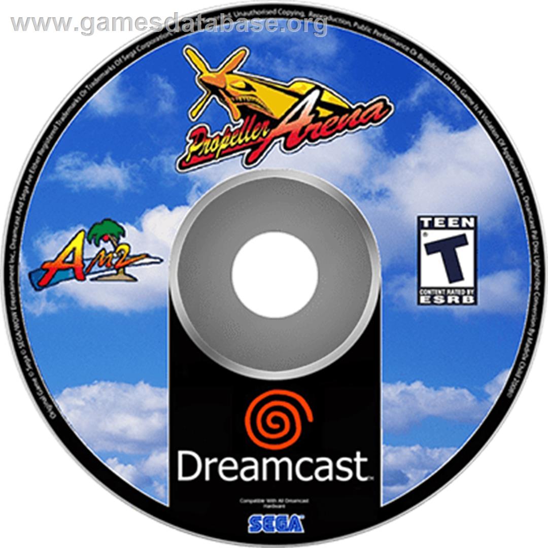 Propeller Arena - Aviation Battle Championship - Sega Dreamcast - Artwork - Disc