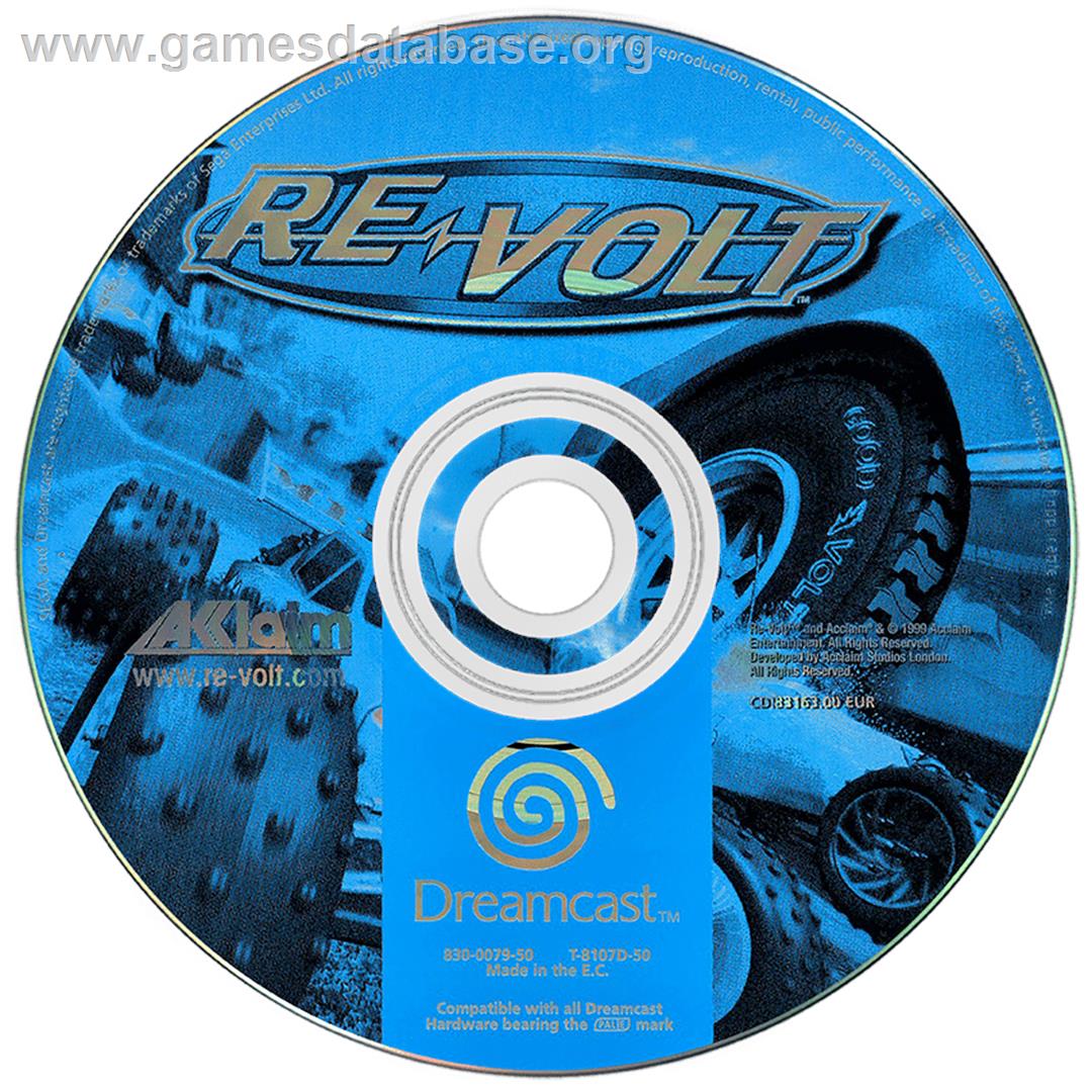 Re-Volt - Sega Dreamcast - Artwork - Disc
