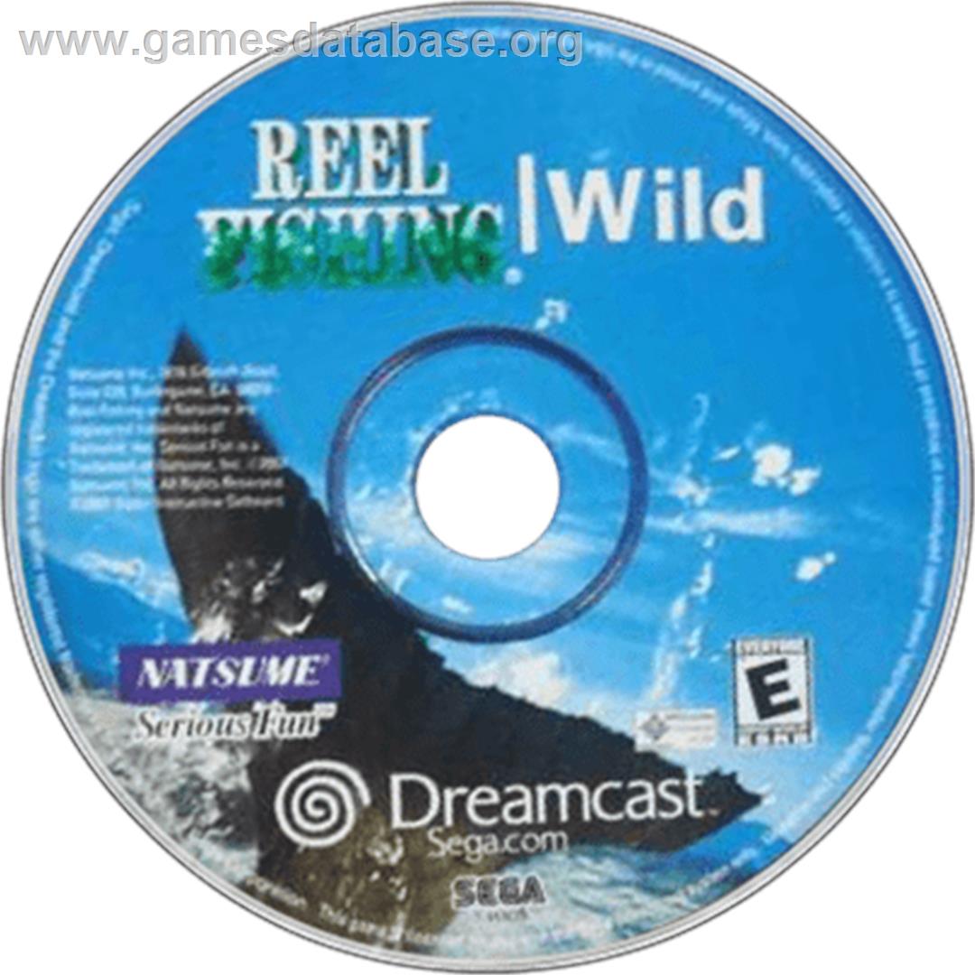 Reel Fishing: Wild - Sega Dreamcast - Artwork - Disc