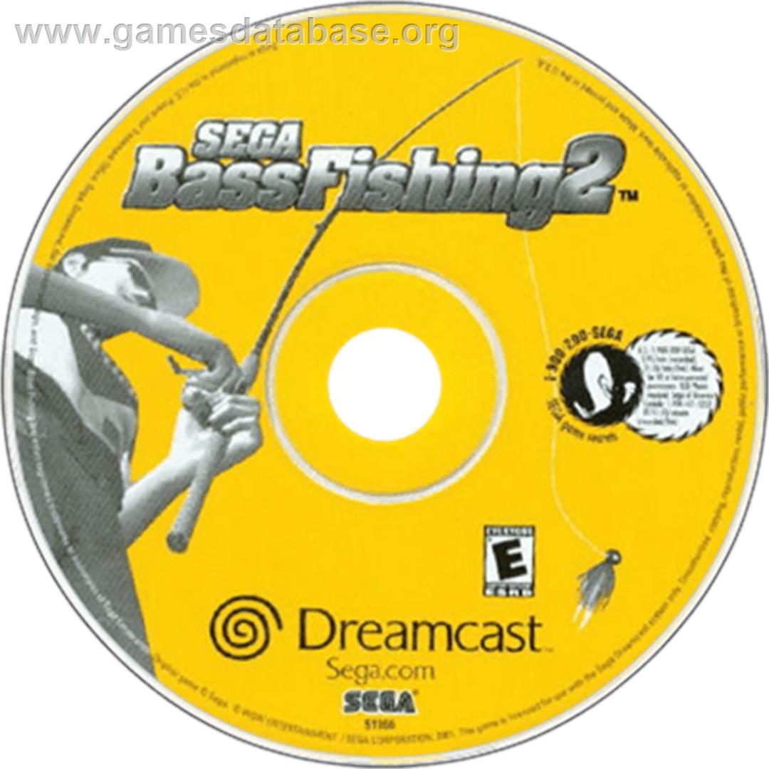 Sega Bass Fishing 2 - Sega Dreamcast - Artwork - Disc