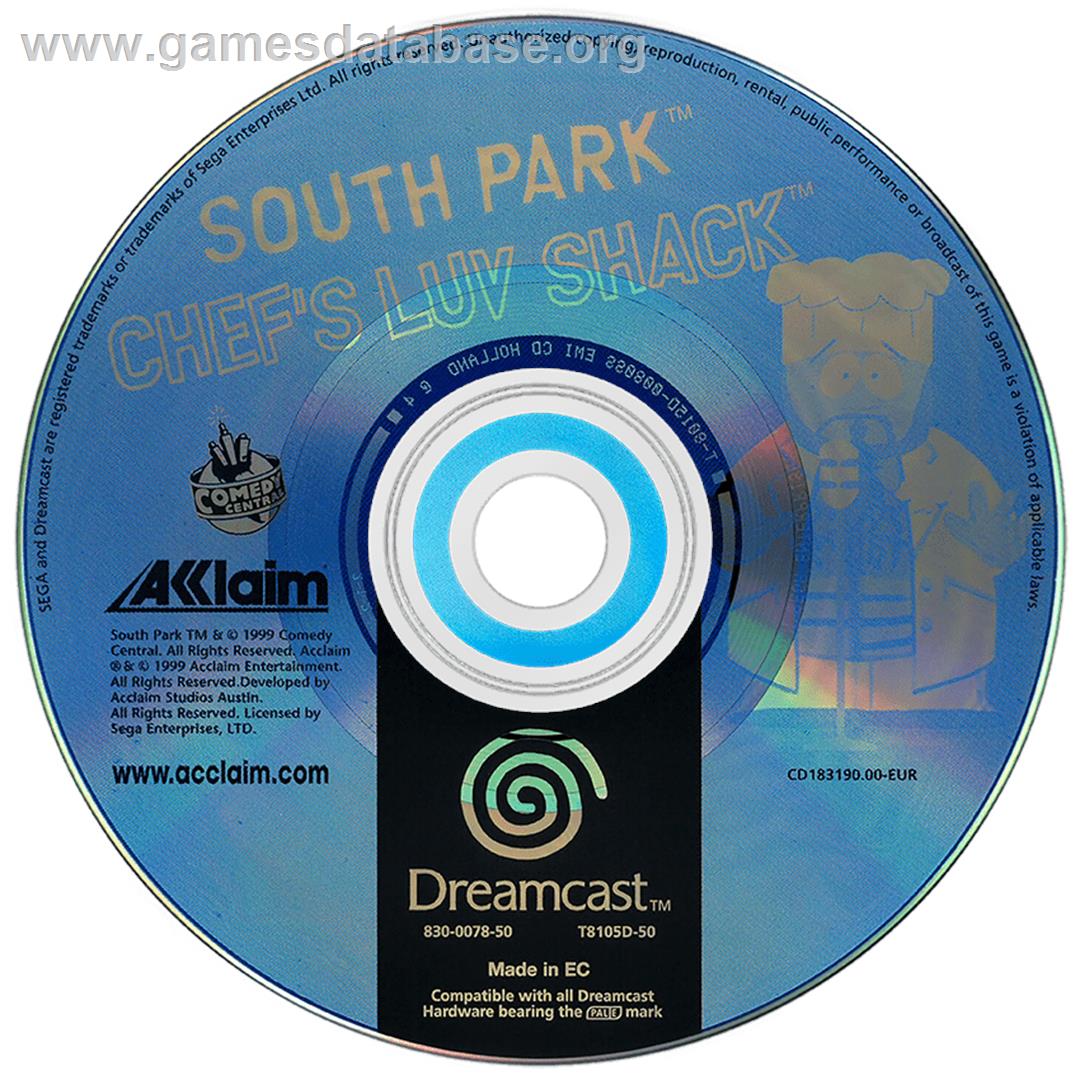 South Park: Chef's Luv Shack - Sega Dreamcast - Artwork - Disc